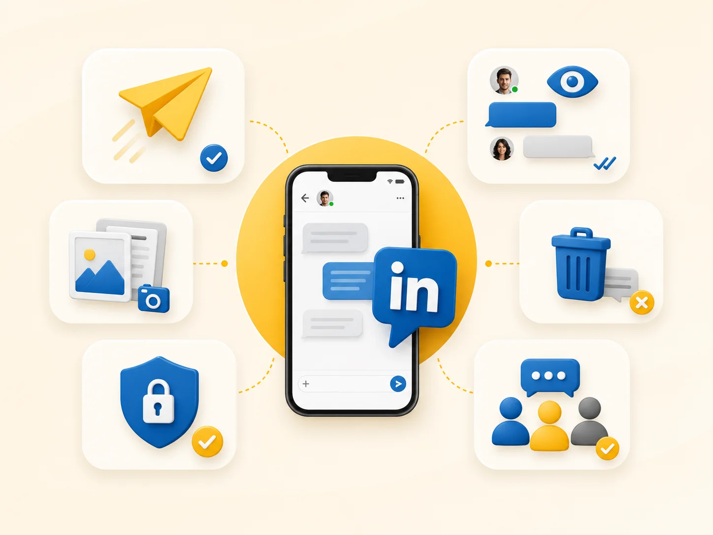 LinkedIn messaging topics LinkedIn messaging topics